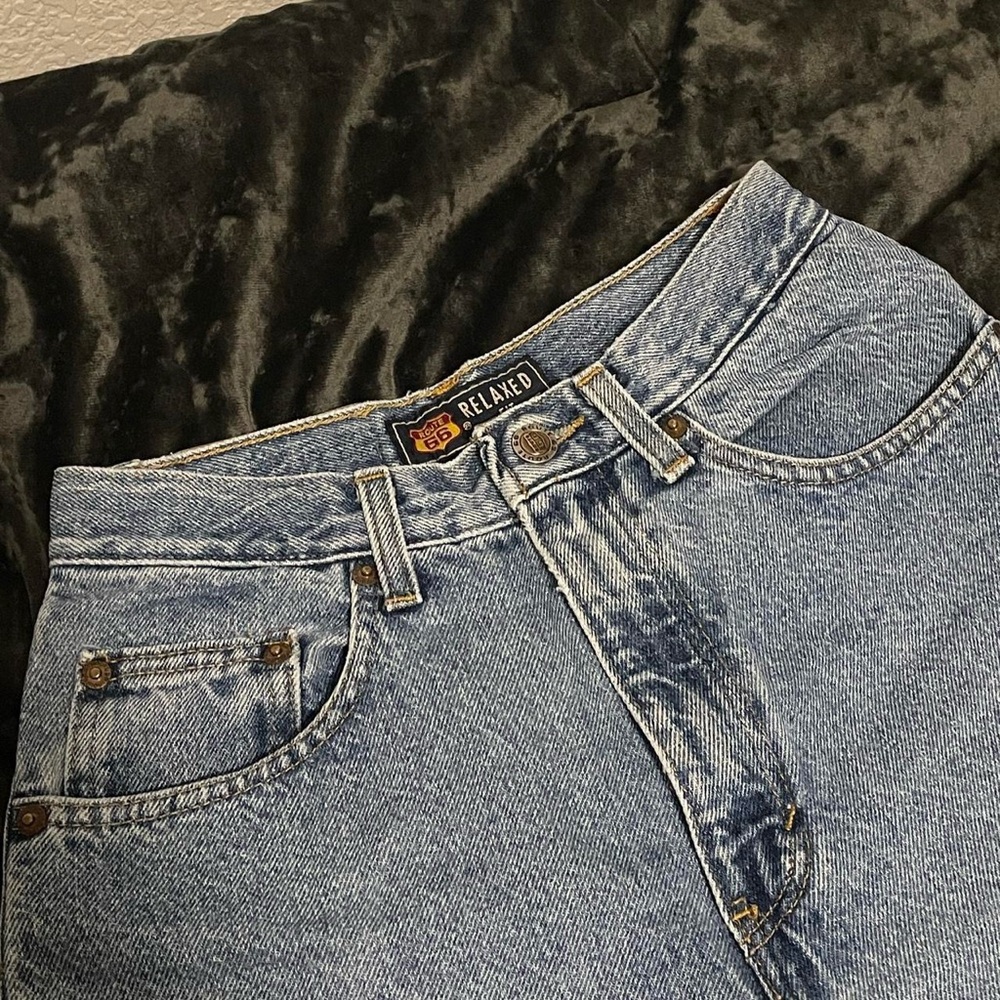 Vintage Route 66 Mom Jeans